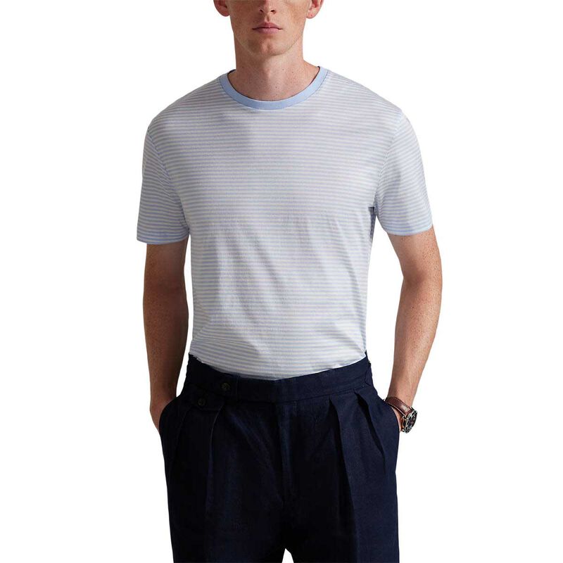 Polo Ralph Lauren Standard Fit Striped Lisle T-Shirt image number 0